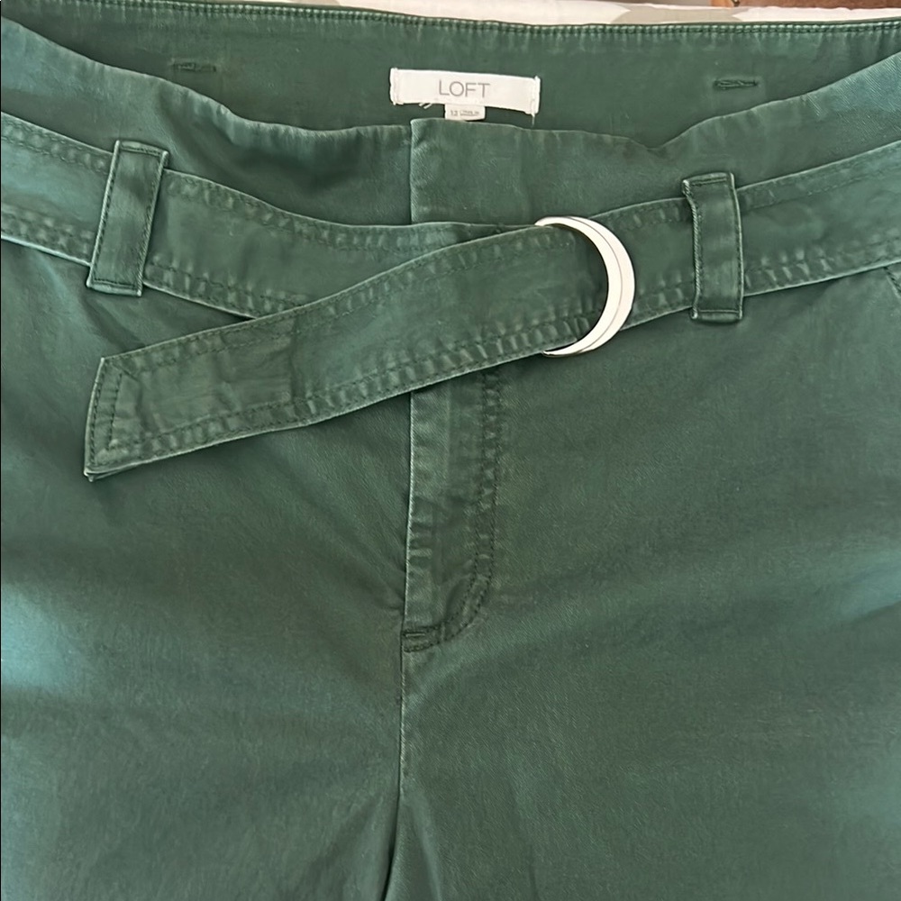 LOFT Women's Green Jeans